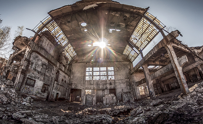 urbex in an abandoned factory