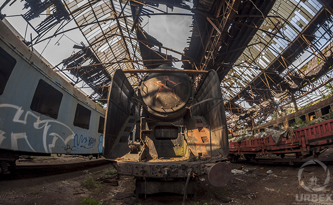 Abandoned Rusty Train