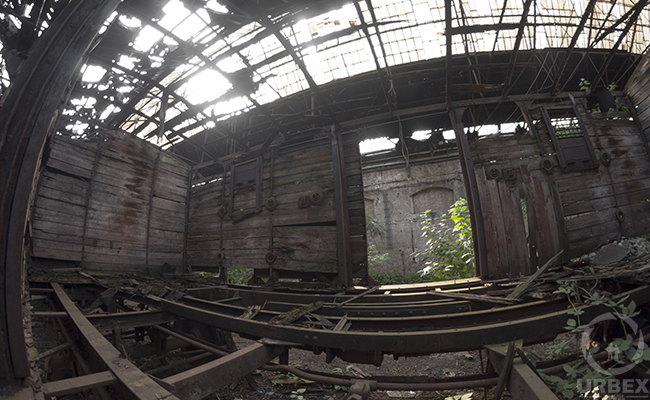 Abandoned Train Graveyard in Budapest