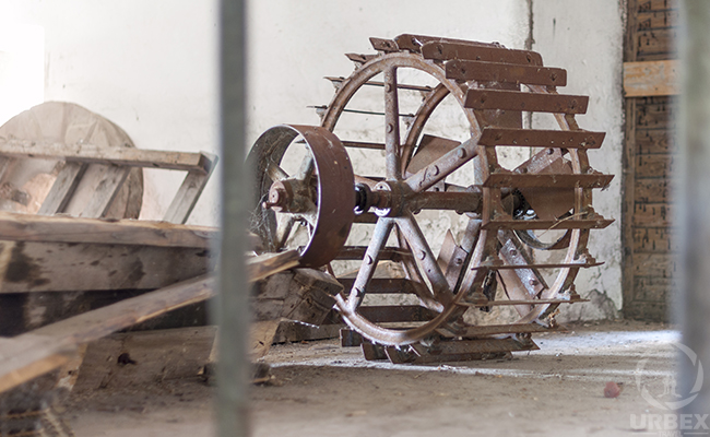 Abandoned Mill Wheel