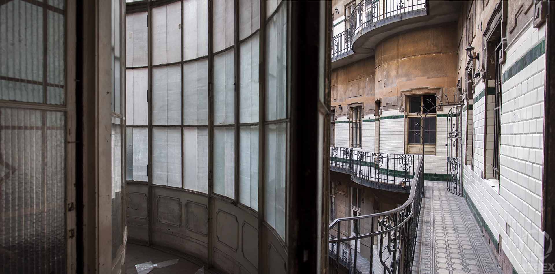 An Abandoned Adria Palace in Budapest