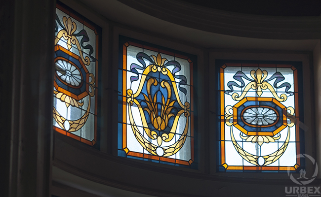 stained glass window panels