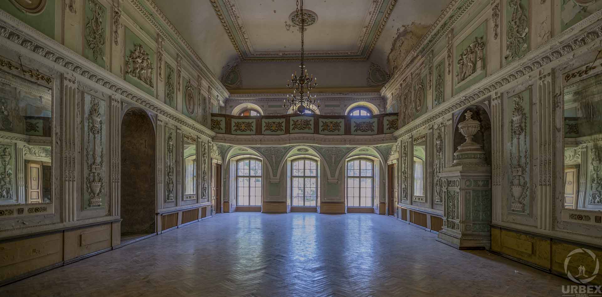 Lost Splendor: Haunting Charms of Bożków's Abandoned Palace