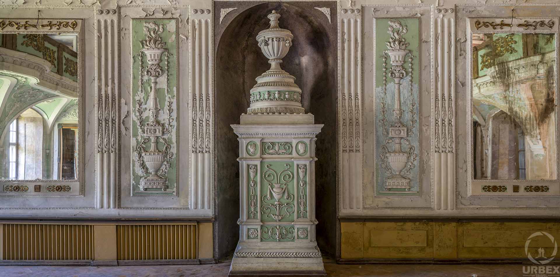 Unveiling the Past: Desolate Beauty of Bożków's Antique Palace