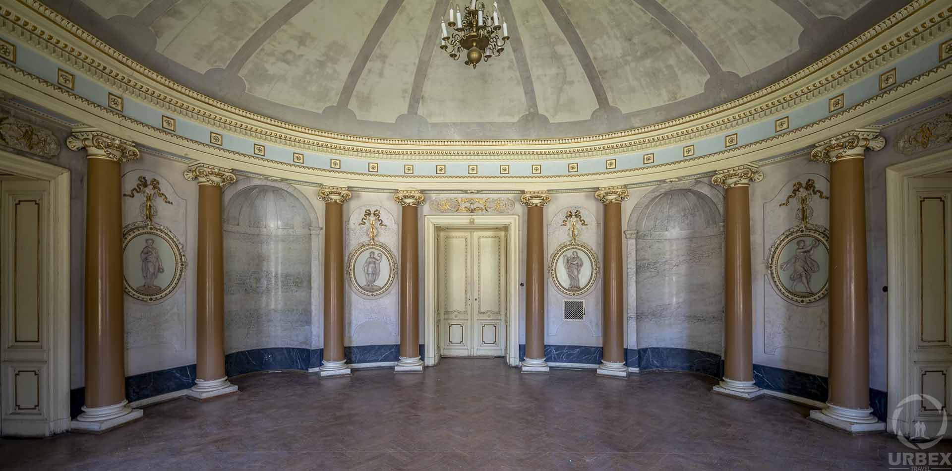 Echoes of Elegance: Decaying Historic Palace in Bożków