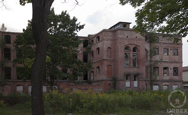 abandoned factory uniontex outside view