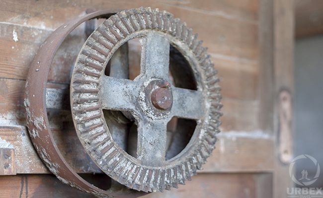 A Gear In An Abandoned Mill
