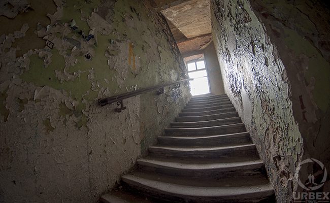 decayed staircase