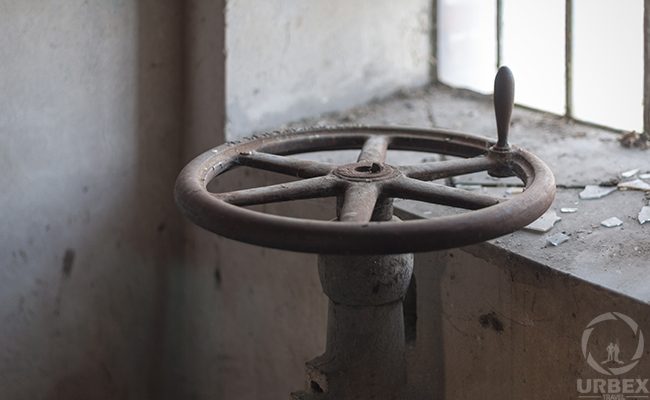 Wheel In Abandoned Mill